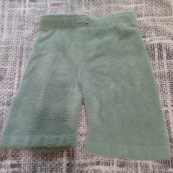 Gymshark x Whitney Simmons Shorts Eyelash Knit Green Sz M - Picture 6 of 6
